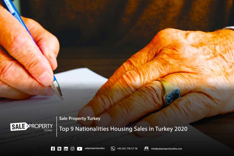 Top 9 Nationalities Housing Sales in Turkey 2020